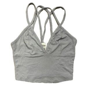 DESTINED TILLYS SIZE X-SMALL BLUE CROPPED TANK